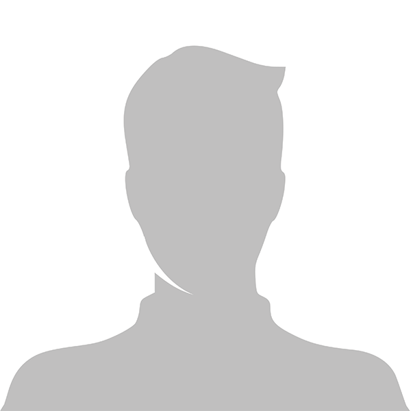 The image shows a stylized silhouette of a person s head and shoulders against a white background.